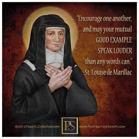 quotes of st vincent de paul|saint louise de marillac quotes.